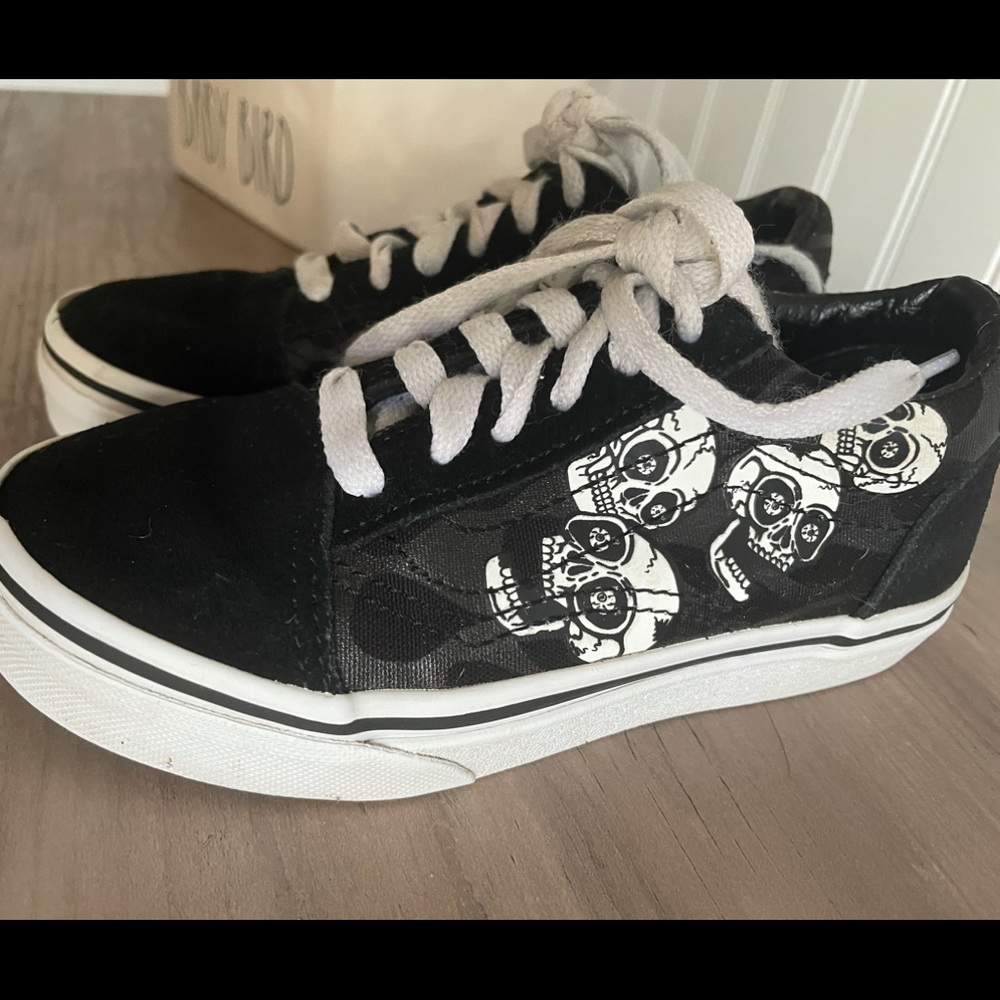 Skull Toddler Vans